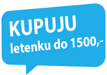 Kupuju letenku do 1500 kč