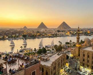 Austrian Airlines ✈ Egypt - Tip na rezervaci zpáteční akční letenky do Káhiry z Prahy 5 590 Kč