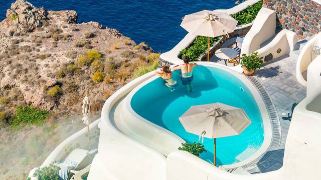 TIP! Řecko - levné letenky Santorini z Vídně (a zpět) od 1.866,- kč