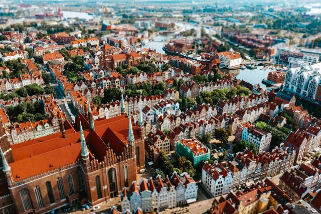 Sleva! Ryanair - Polsko - Pomořské vojvodství - levné letenky Gdaňsk z Vídně (tam i zpět) 283,- Kč