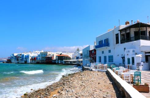 Doporučujeme! Řecko - levné letenky na ostrov Mykonos z Berlína, Vídně a Katovic na léto (zpáteční) od 1.633,- Kč