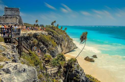 Nový spoj! Lufthansa ✈ Karibik - Yucatán - Mexiko - akční letenky Tulum z Mnichova ↔ 11.990 Kč