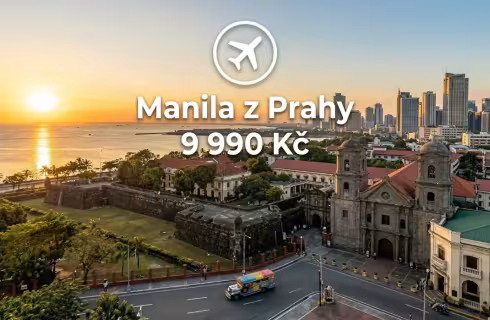 Etihad Airways ✈ Filipíny - Tip na rezervaci zpáteční akční letenky do Manily z Prahy 9 990 Kč
