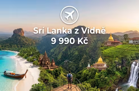 Etihad Airways ✈ Srí Lanka - Tip na rezervaci obousměrné akční letenky do Colomba z Vídně 9 990 Kč