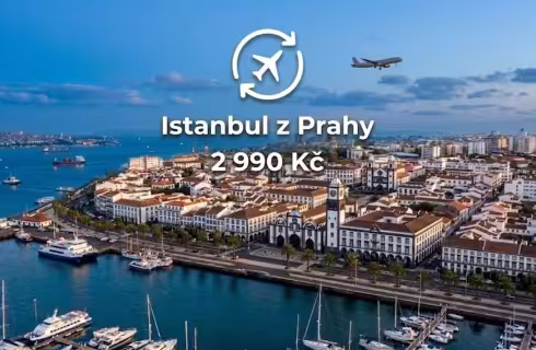 Pegasus Airlines ✈ Turecko - Tip na rezervaci obousměrné akční letenky do Istanbulu z Prahy 2 990 Kč