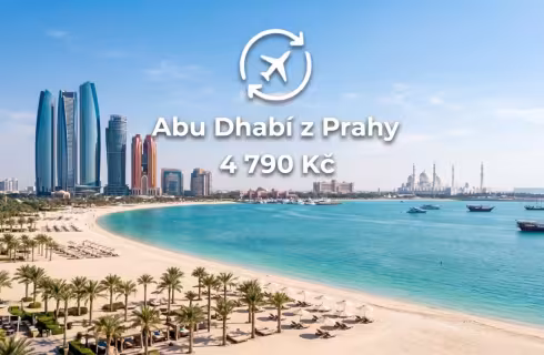 Pegasus Airlines ✈ SAE - Tip na rezervaci obousměrné akční letenky do Abu Dhabí z Prahy  4 790 Kč