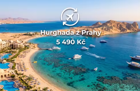 Smartwings ✈ Egypt - Tip na rezervaci zpáteční akční letenky Hurghada z Prahy 5 490 Kč