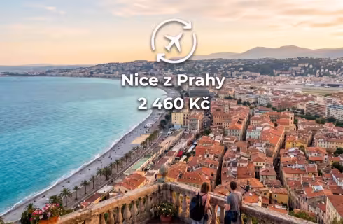 Eurowings ✈ Francie - Tip na rezervaci zpáteční levné letenky do Nice z Prahy od 2 460 Kč