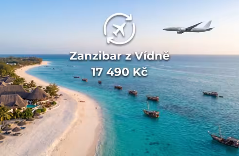 Turkish Airlines ✈ Tanzánie - Tip na rezervaci zpáteční akční letenky na ostrov Zanzibar z Vídně 17 490 Kč