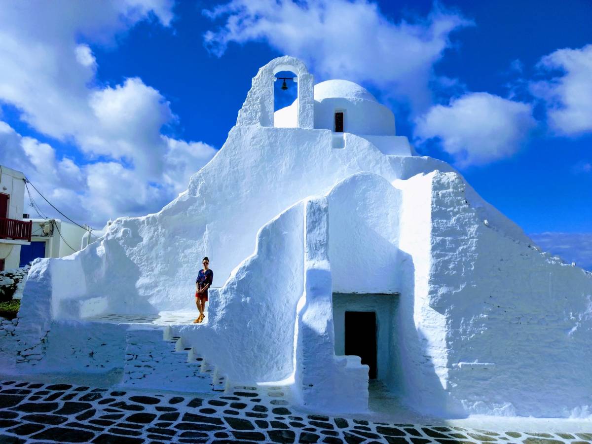 Doporučujeme! Řecko - levné letenky Mykonos z Vídně (zpáteční) od 923,- Kč