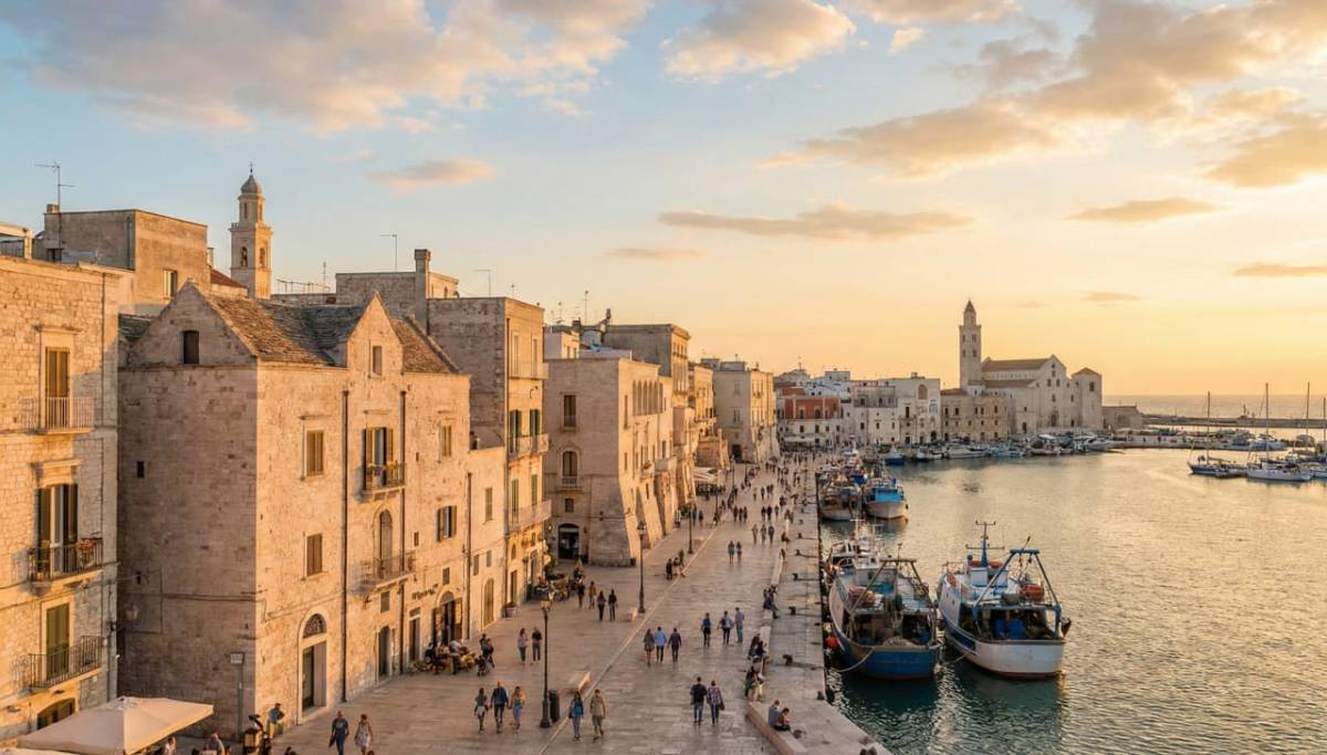 Ryanair ✈ Itálie - Apulie - Tip na obousměrné levné letenky do Bari z Norimberku od 1 125 Kč