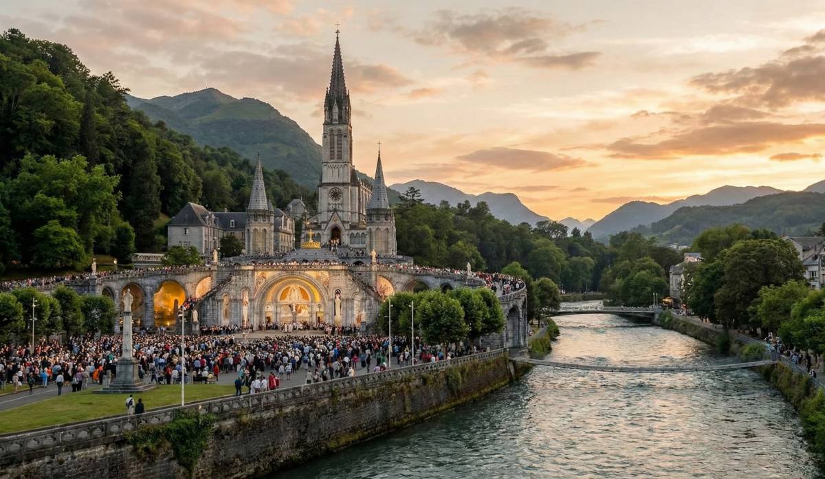 Ryanair ✈ Francie - Pyreneje - Tip na rezervaci zpáteční levné letenky do Lourdes (Lurdy) z Krakova od 2 517 Kč