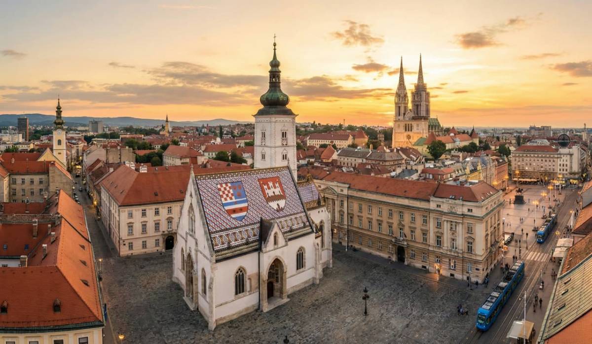 Croatia Airlines ✈ Chorvatsko - Tip na rezervaci zpáteční akční letenky do Zagrebu z Prahy na léto 3 390 Kč
