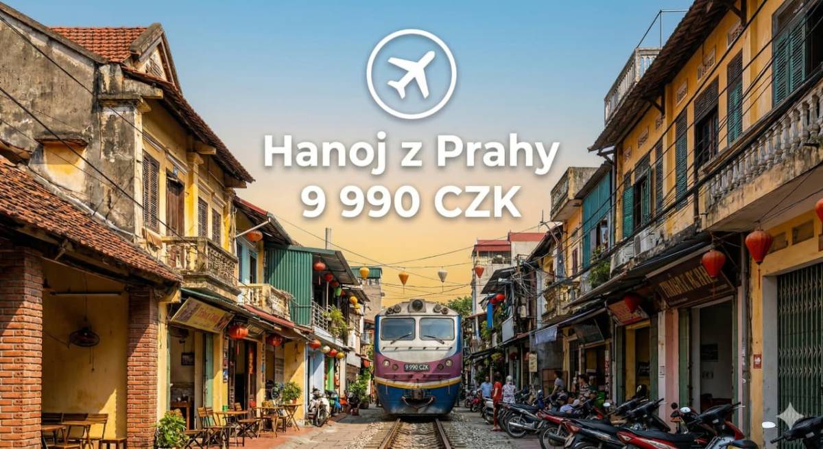 Etihad Airways ✈ Vietnam - Tip na rezervací obousměrné akční letenky do Hanoje z Prahy 9 990 Kč