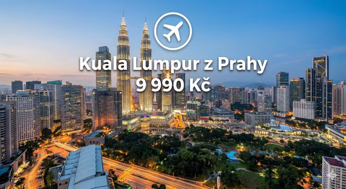 Etihad Airways ✈ Malajsie - Tip na rezervaci zpáteční akční letenky do Kuala Lumpur z Prahy 9 990 Kč