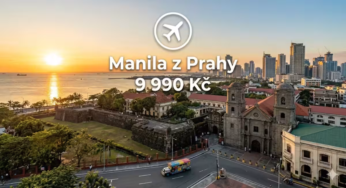 Etihad Airways ✈ Filipíny - Tip na rezervaci zpáteční akční letenky do Manily z Prahy 9 990 Kč